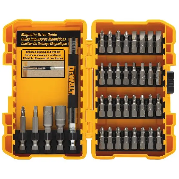DeWalt 37 Pieces Screw Driving Set Tough Case, DW2176