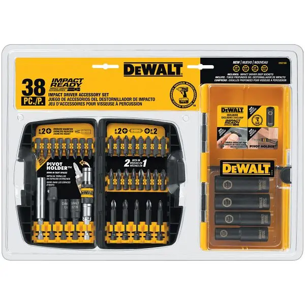 DeWalt 38 Quantity Impact Driver Accessory Set, DW2169
