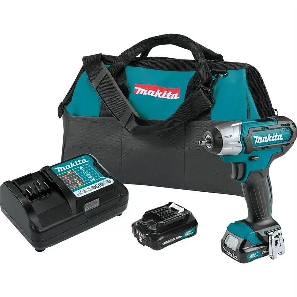 Makita 12V Cordless 1/4" Impact Socket Wrench Kit, WT04R1