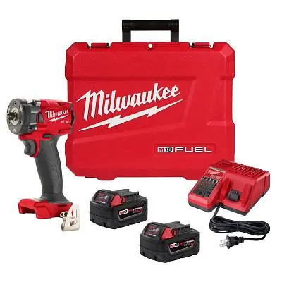 Milwaukee M18 Fuel 3/8" Space-saving Impact Wrench Friction Ring Kit, 2854-22