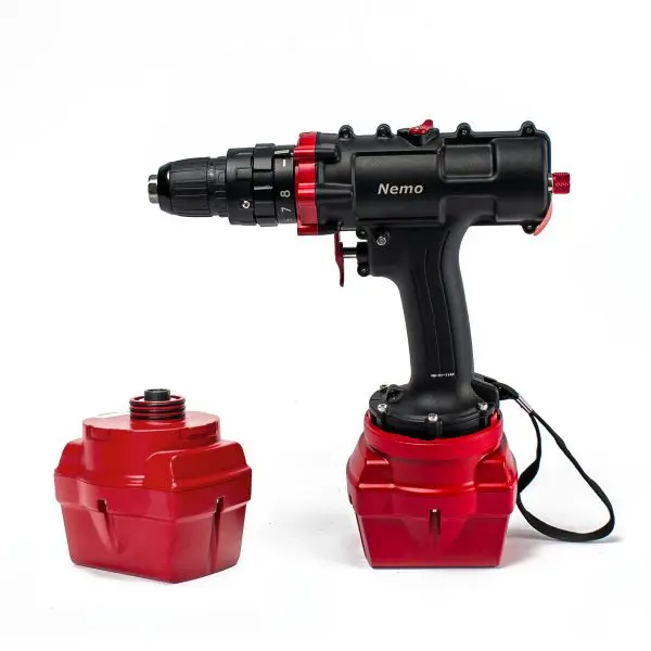 Nemo Power Tools Framing Hammer Drill Driver - 50M (two 6Ah batteries), HD-18V-6Li-50