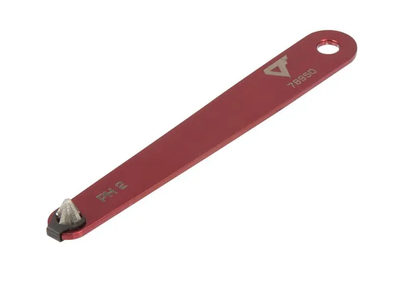 STEELMAN Diamond Tipped Low Profile PH2 Phillips Screwdriver, 78950
