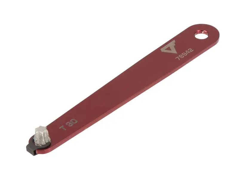 STEELMAN Diamond Tipped Low Profile T30 Torx Dome Cap Screwdriver, 78942