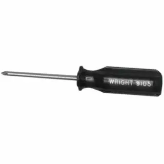 WRIGHT TOOL Phillips Deck Screwdriver, #2, 8-1/4- L, 1 piece per pack, 9105