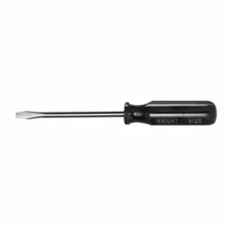 WRIGHT TOOL Slotted Screwdriver Round Shank, 5/16 , 10 7/8 Overall L, 9125