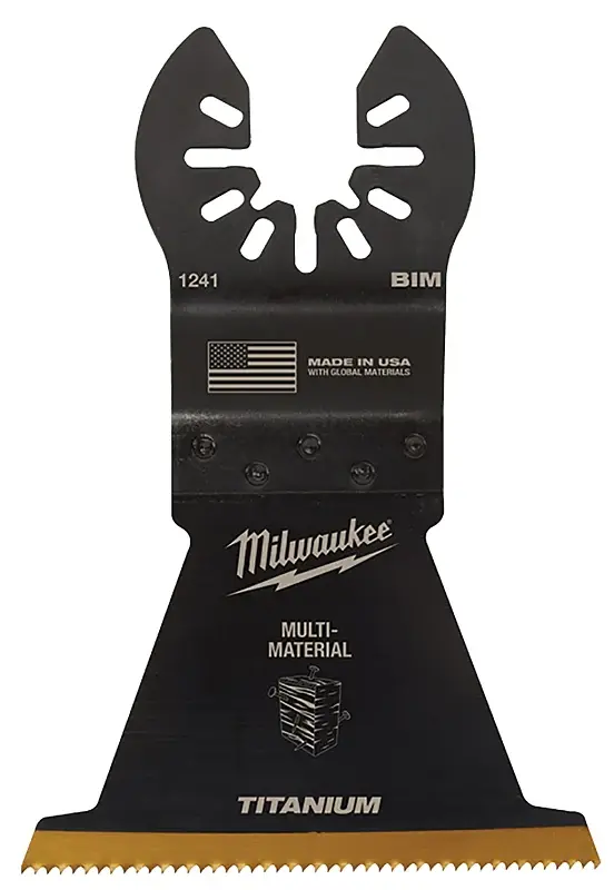 Milwaukee 49-25-1249 Blade, 2-1/2 , 1-5/8 D Cutting, HCS/Titanium, 10/PK