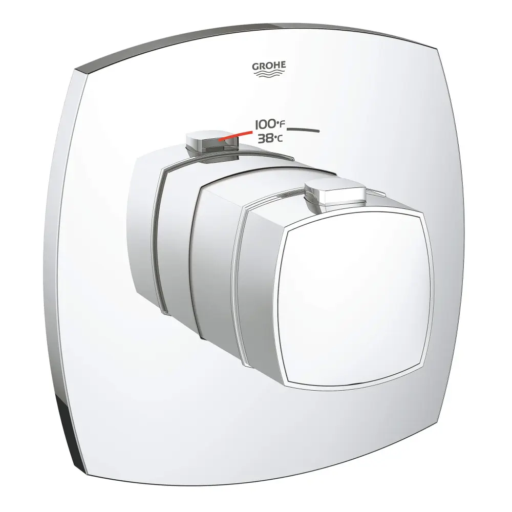 GrohFlex Grandera Personalized Thermostatic Shower Valve Trim Control Module