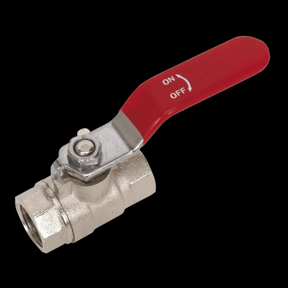 Sealey SA907 Lever Ball Valve 3/8"BSP (F) x 3/8"BSP (F)