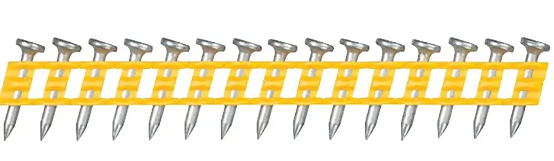 DEWALT DCN890075 Fastener, 3/4 L, Steel, Zinc, Full Round Head, Gliding Shank