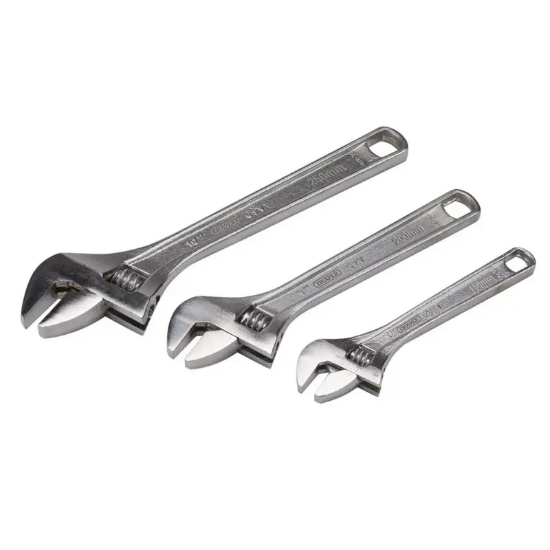 Draper Adjustable Wrench Place (3 Piece)