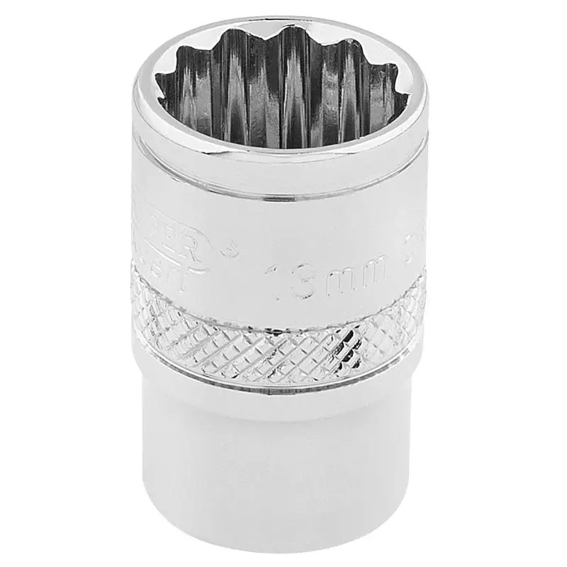 Draper D-MM/B HI-TORQ 12 Point Socket, 3/8" Sq. Dr., 13mm - (32776)