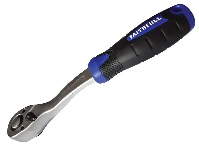 Faithfull Ratchet Handle Snap-off 72 Teeth 1/2in Drive