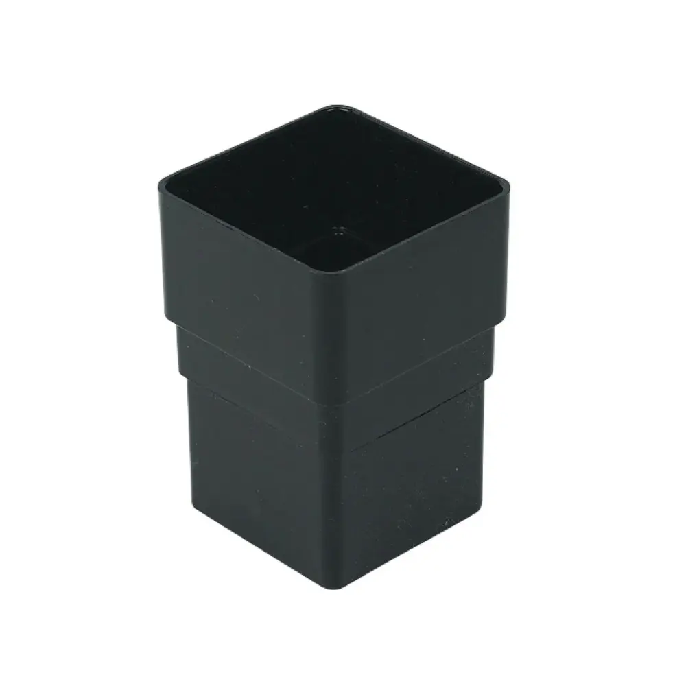 FloPlast 65mm Square Pipe Socket Onyx