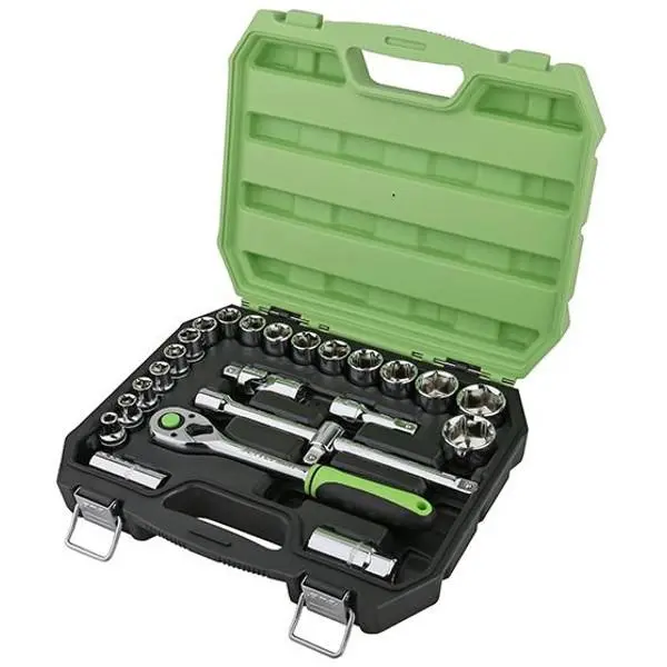 Jefferson 1/2" Drive Socket Place (24 Piece)
