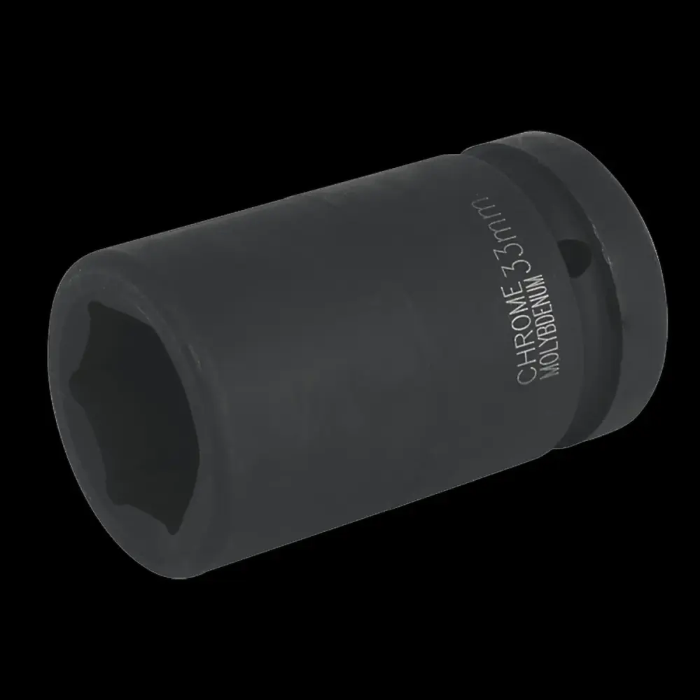 Sealey IS133D Impact Socket 33mm Deep 1"Sq Drive