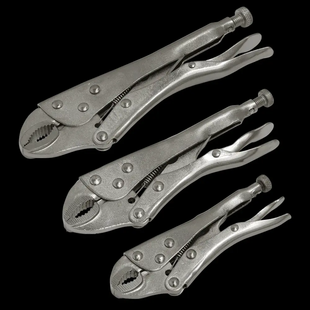 Sealey S0463 Locking Pliers Place 3pc