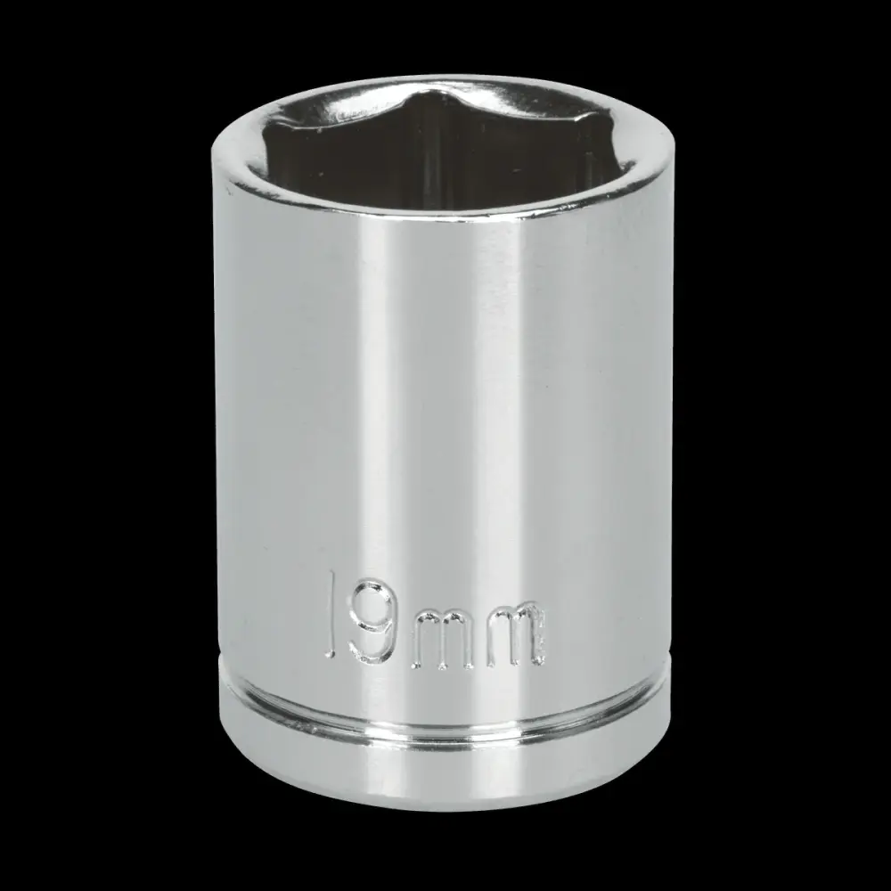 Sealey S0657 WallDrive® Socket 19mm 1/2"Sq Drive