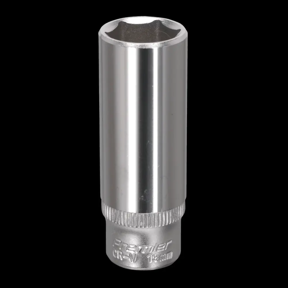 Sealey S1413D WallDrive® Socket 13mm Deep 1/4"Sq Drive