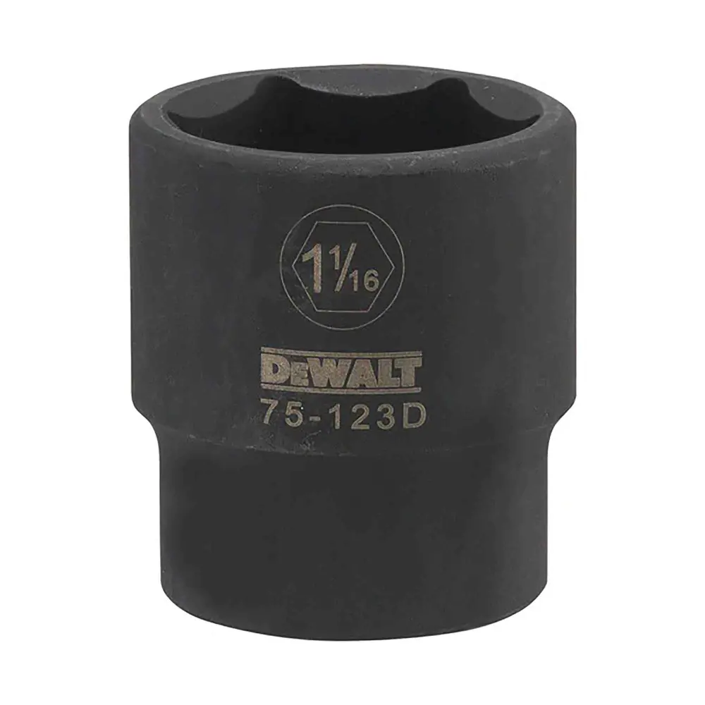 1/2" Square Drive Concise Impact Socket 6 Points, 1-1/16"