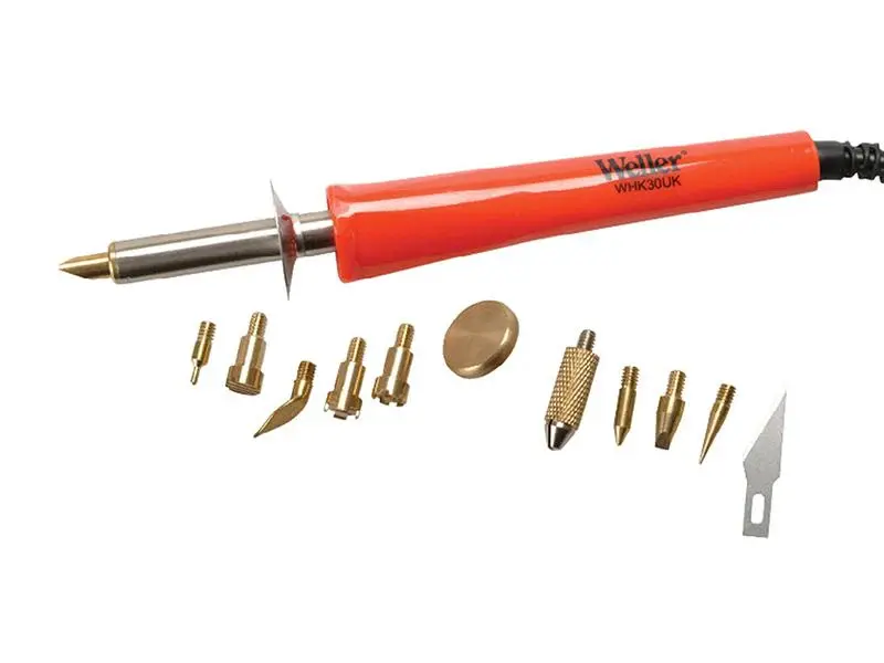 Weller Whk30Uk Woodburning & Hobbyist Kit 30W 240 Volt