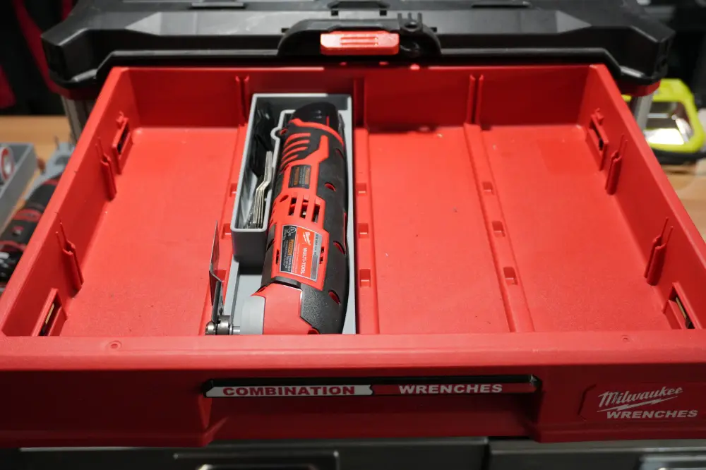 Packout 4-Drawer Insert M12 Several Tool - Single Barrel D4 Collection (MMT D4)