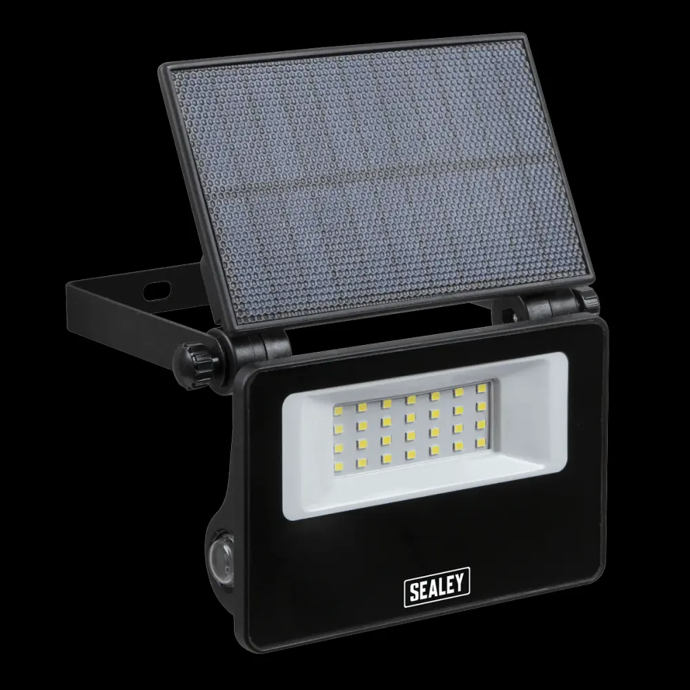 Sealey LED20S 20W SMD LED Extra-Slim Solar Floodlight Wall Bracket