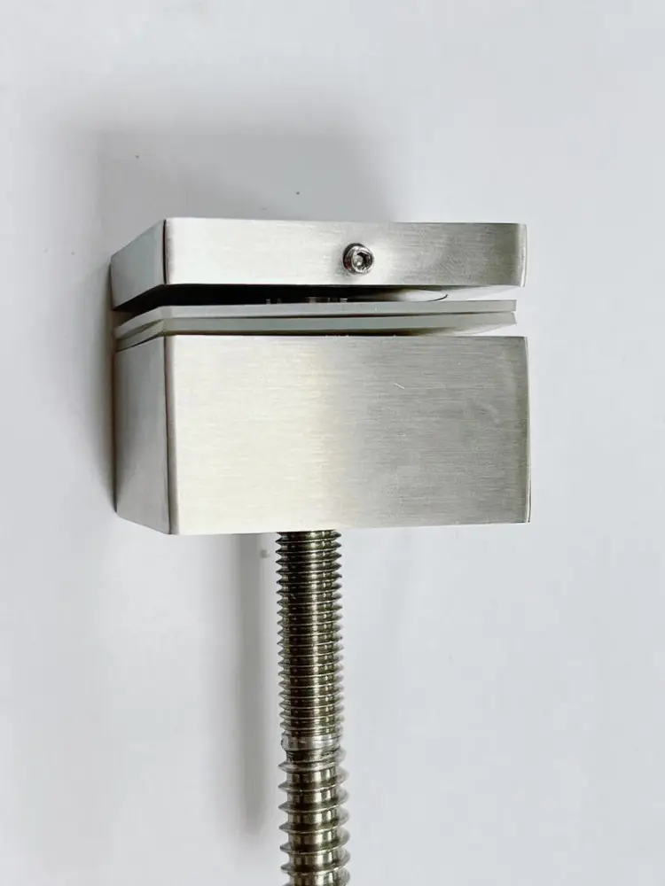 ISOSQ1121BS Brushed Stain-proof Square Standoff Base 1-1/2"x 1" SS316