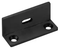 ISLWMA5BL Black Wall to Track Fixer Surface Position