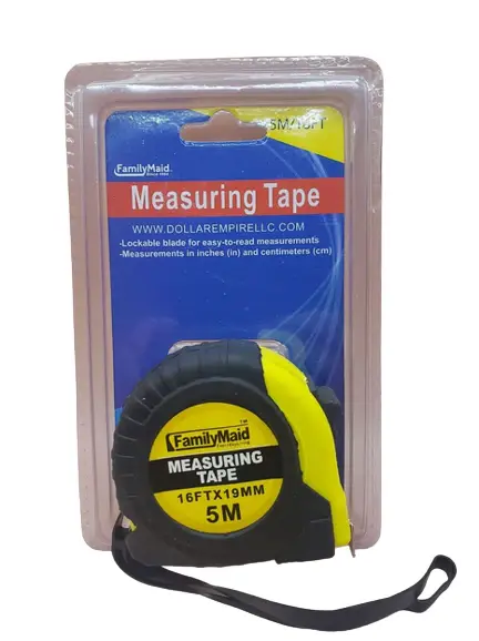 Family Maid 5M 16 Foot Tape Measure Locking Mechanism