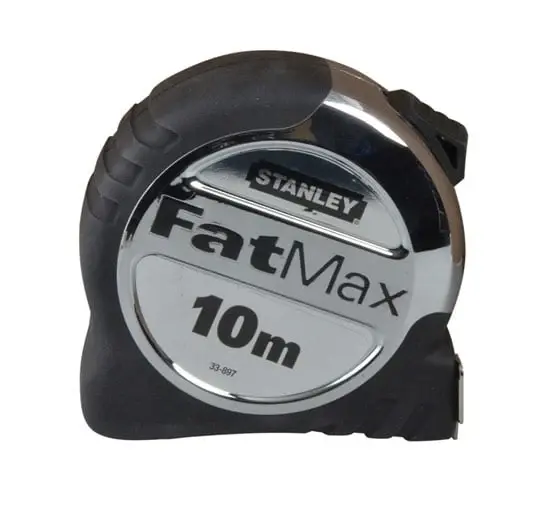 Stanley FatMax xtreme Tape Measure 10m - 10m Tape - 0-6" Range