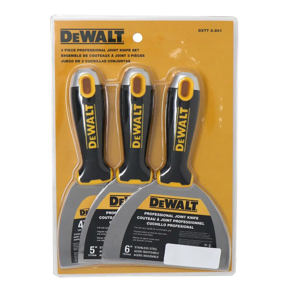 DeWalt Professional Stainless Steel Joint Knife Adjust DXTT-3-201 2-Inch Width