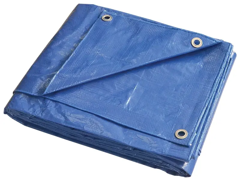ProSource T2020BB90 Tarpaulin, 20 ft L, 20 ft W, 5 mil Dense, Polyethylene, Blue
