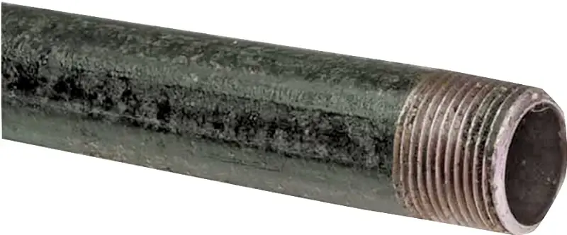 Kloeckner Metals 1.25X10B Pipe, 1-1/4 , 10 ft L, Threaded