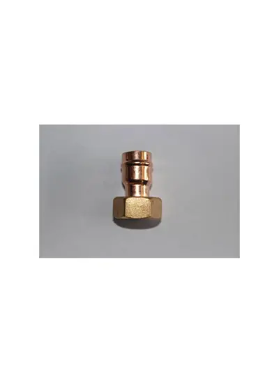 PrimaPlus Solder Ring Straight Tap Connector 15mm x 3/4" (Pack 10)