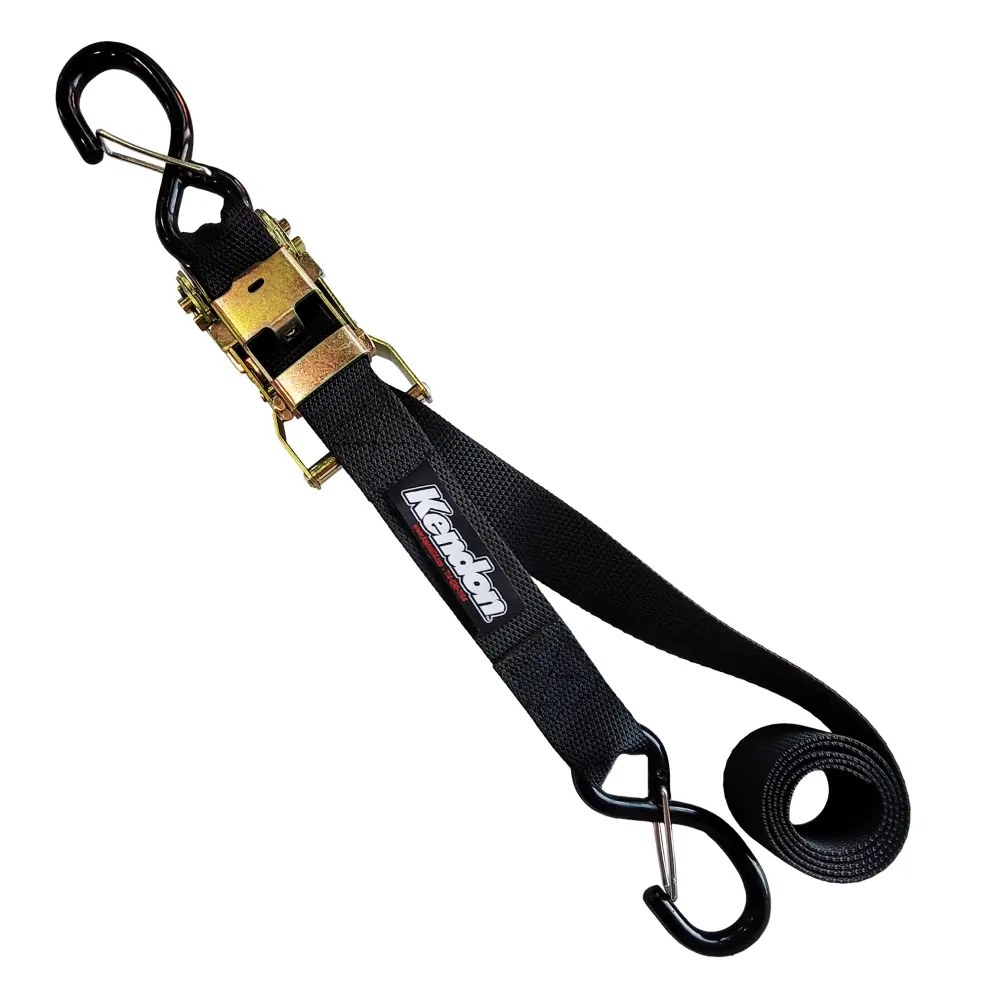 Kendon Trailer Ratchet Tie Down Straps Construction Sites