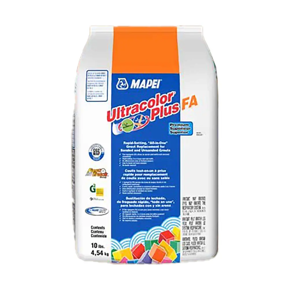 Ultracolor Plus FA Rapid-Setting All--One Grout Replacement Sanded and Unsanded Grouts 10 lbs, Bamboo-wood #108