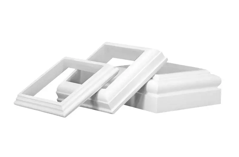 Hb&G 6048080802 Tuscan Cap/Base Set, Plain, Grp