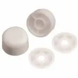 TOILET BOLT CAPS IVORY