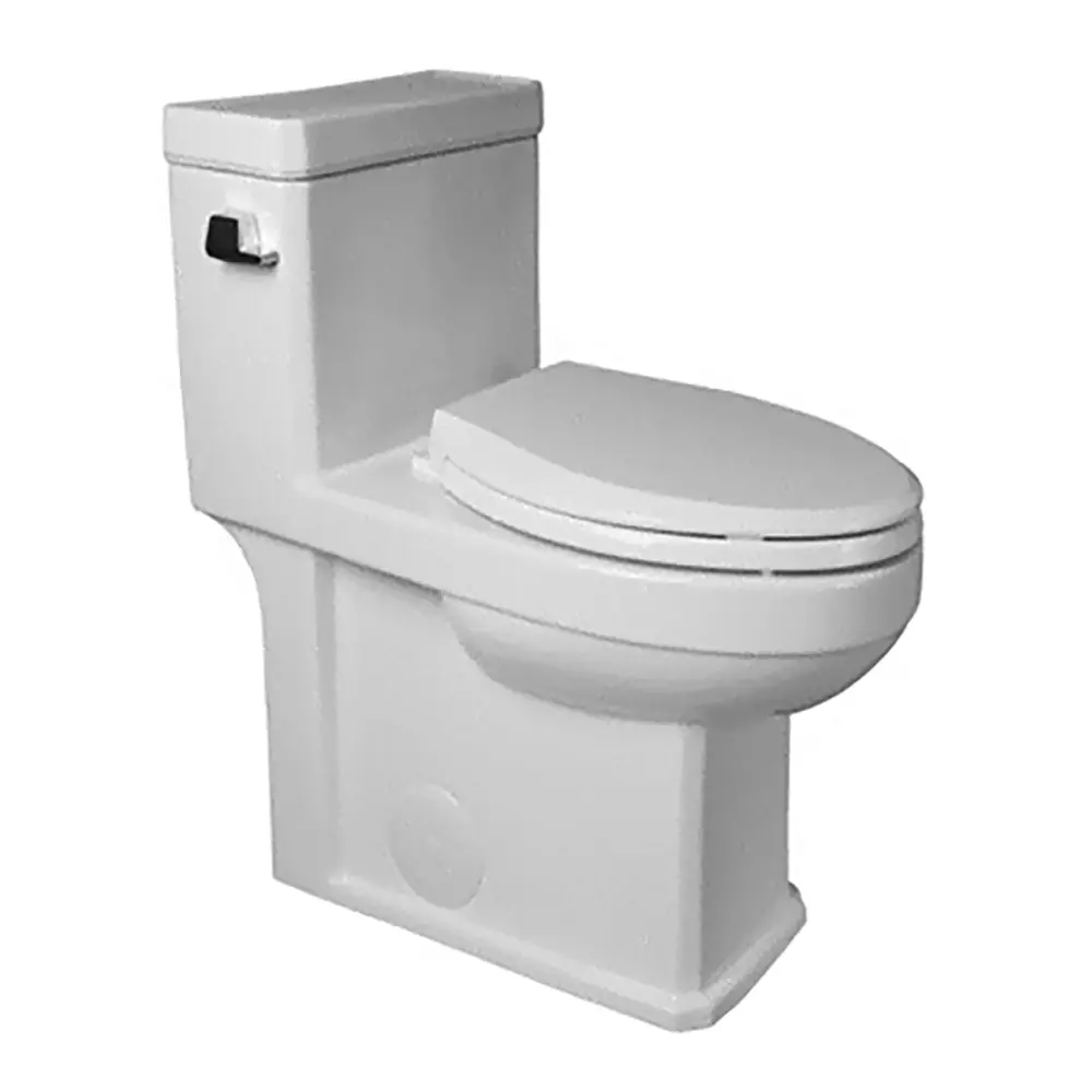 One-Piece Skirted Toilet Carry, 4.8 L
