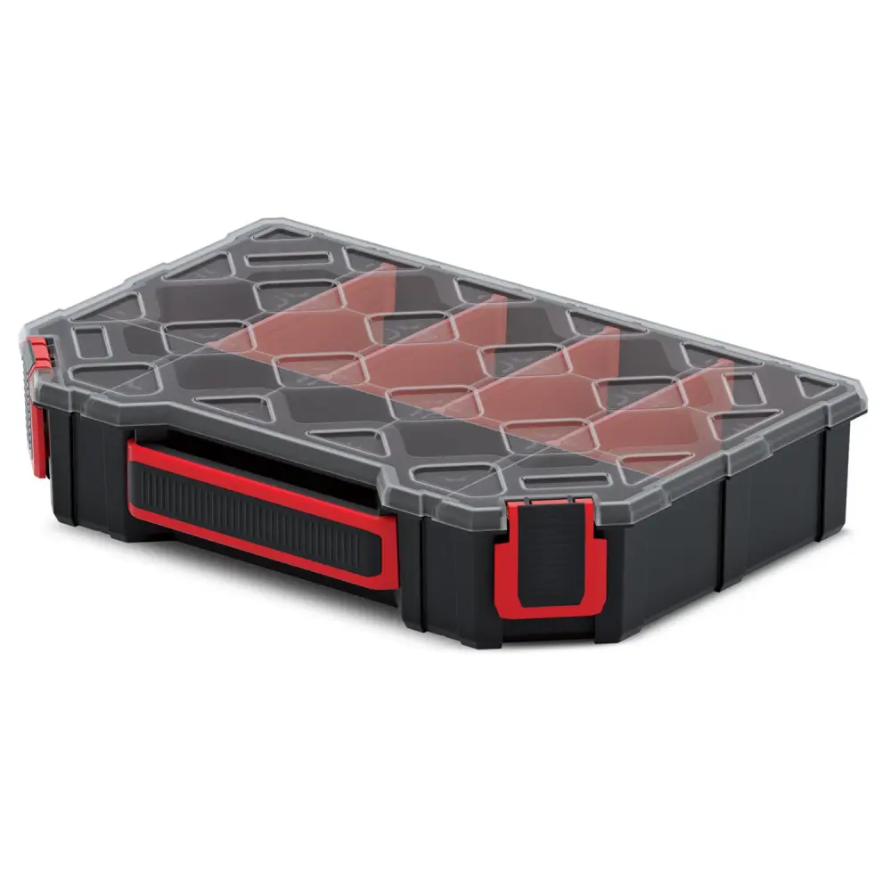 Kistenberg Tager 30 KTG30206S Tool Organiser Compartment Box Storage Case Carry Handle Sturdy Travel