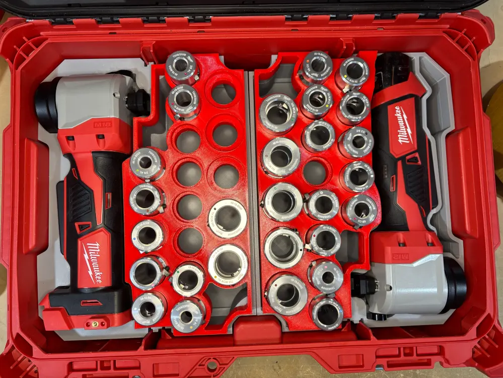Packout Small Tool Box Insert Milwaukee M12 MCM Stripper (MCM12 TB)
