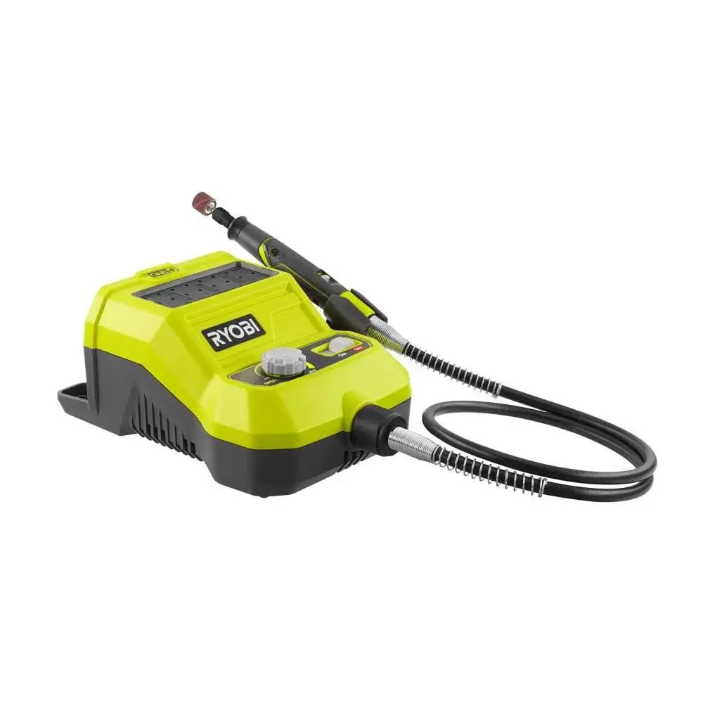 Pegboard Compatible Ryobi One Plus 18V Rotary Tool Damaged Box