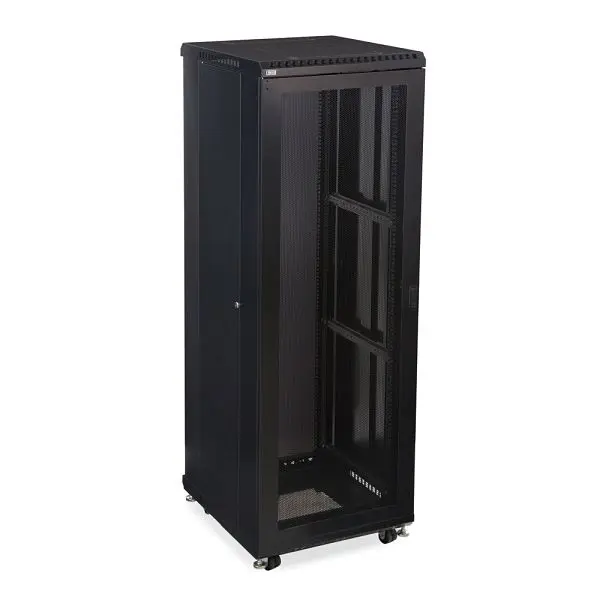 Kendall CSA-Approved Howard 37U LINIER, Server Cabinet- Vented/Vented Doors, 24" Depth, 3107-3-024-37 Kendall Howard