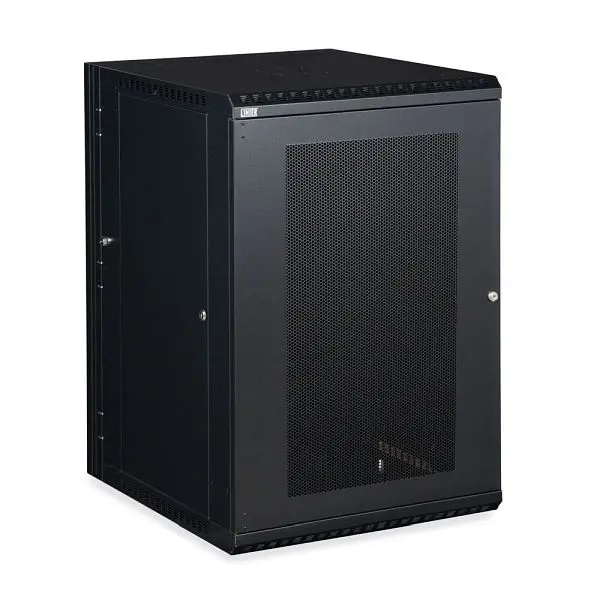 Kendall Custom Howard 18U LINIER, Swing-Out Wall Mount Cabinet, Vented Door, 3132-3-001-18 Kendall Howard