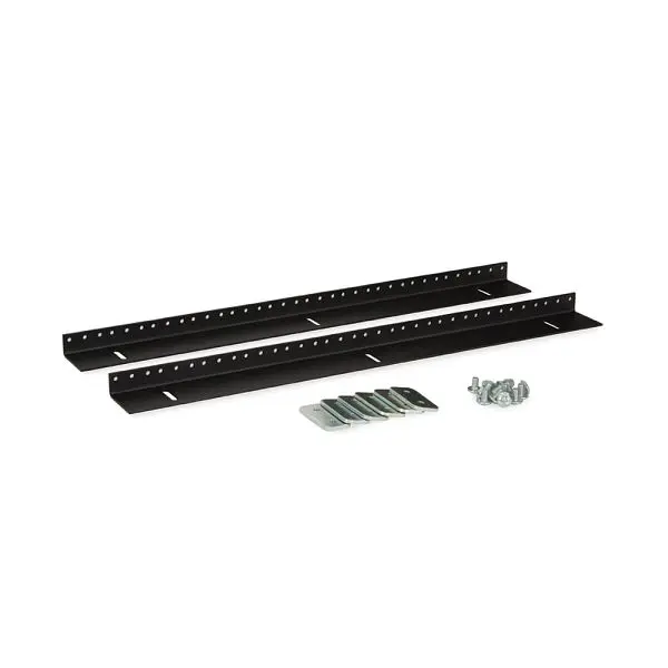 Kendall Howard 12U LINIER, Wall Mount Vertical Rail Kit, 10-32 Tapped, 3150-3-002-12