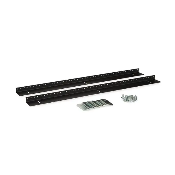 Kendall Howard 15U LINIER, Wall Mount Vertical Rail Kit, 10-32 Hand Tapped, 3150-3-002-15