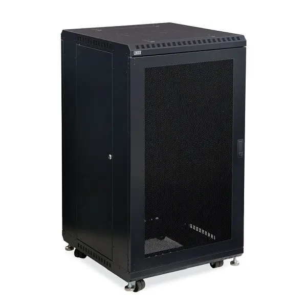 Kendall Howard 22U LINIER, Server Cabinet, Vented/Vented Doors, 24" Depth, 3107-3-024-22
