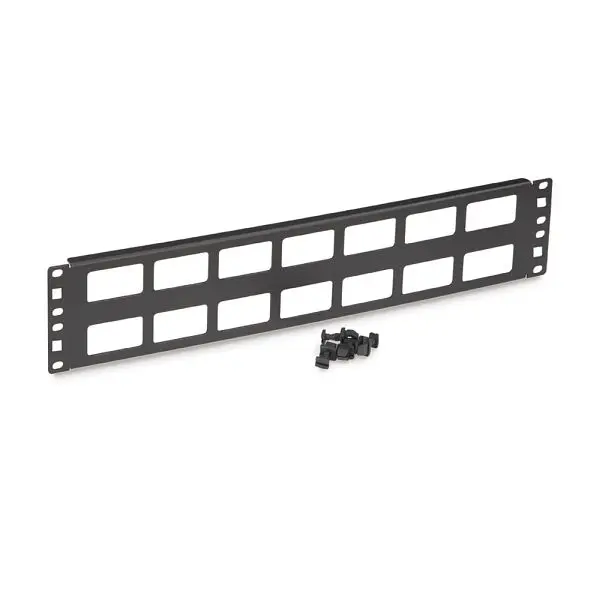 Kendall Howard 2U Cable Routing Blank, 1902-1-002-02