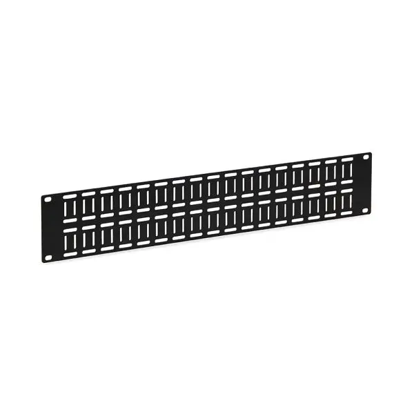 Kendall Howard 2U Flat Cable Lacing Panel, 1903-1-002-02