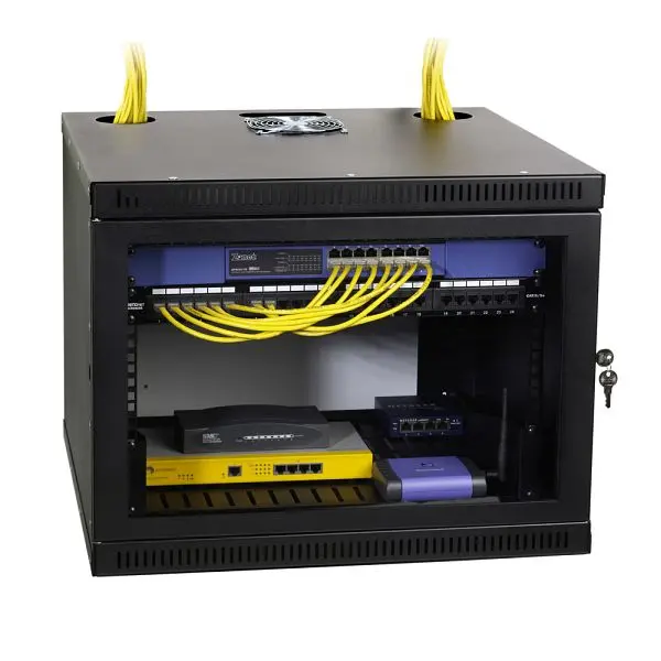 Kendall Howard 8U Security Wall Mount Cabinet, 1915-3-100-08